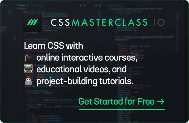 CSS Masterclass